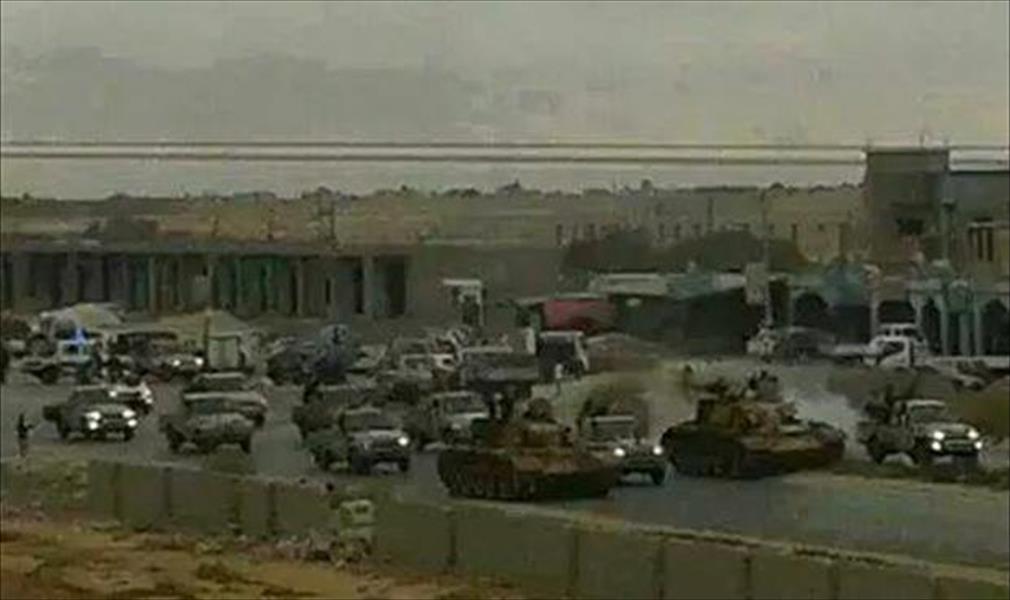 الجيش الليبي يواصل تقدمه ويمشط منطقة اللثامة
