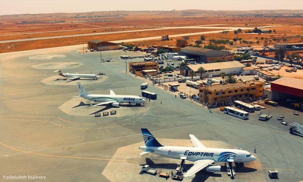 مصلحة الطيران المدني تتسلم مطار بنينا الدولي