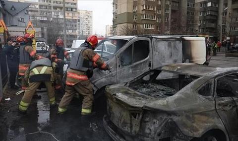 ضربات تستهدف خاركيف وأوديسا وكييف في أوكرانيا