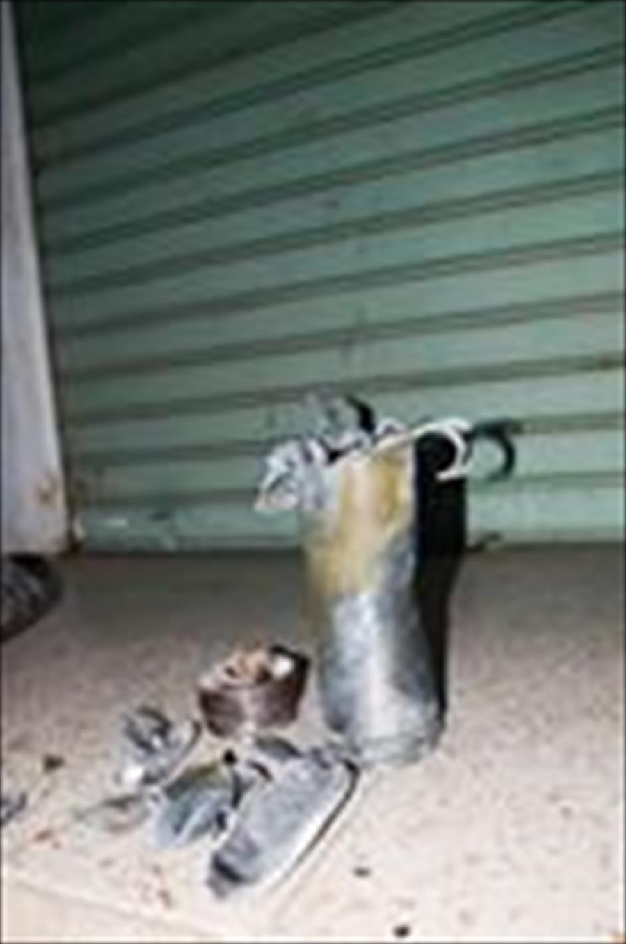 سقوط قذيفة على مدرسة صلاح الدين بالكيش