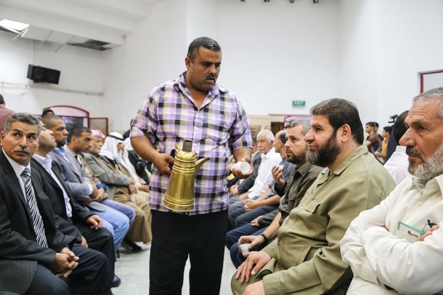 «بيت عزاء» في غزة لشهداء الجيش المصري