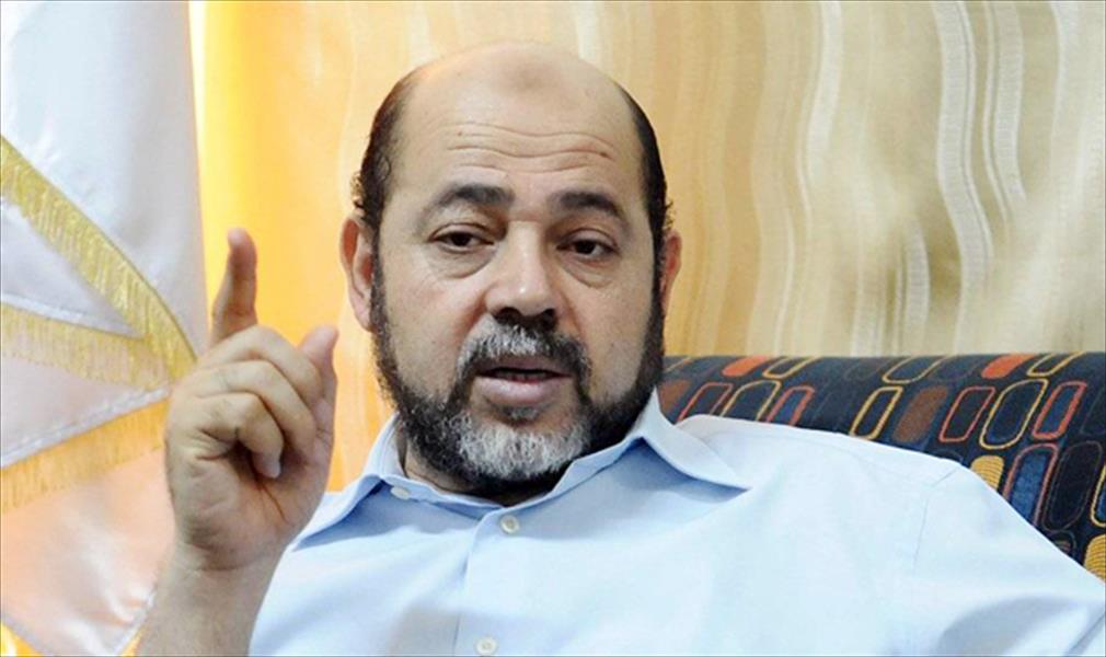 أبو مرزوق: الاتصالات مستمرة بين مصر وحماس