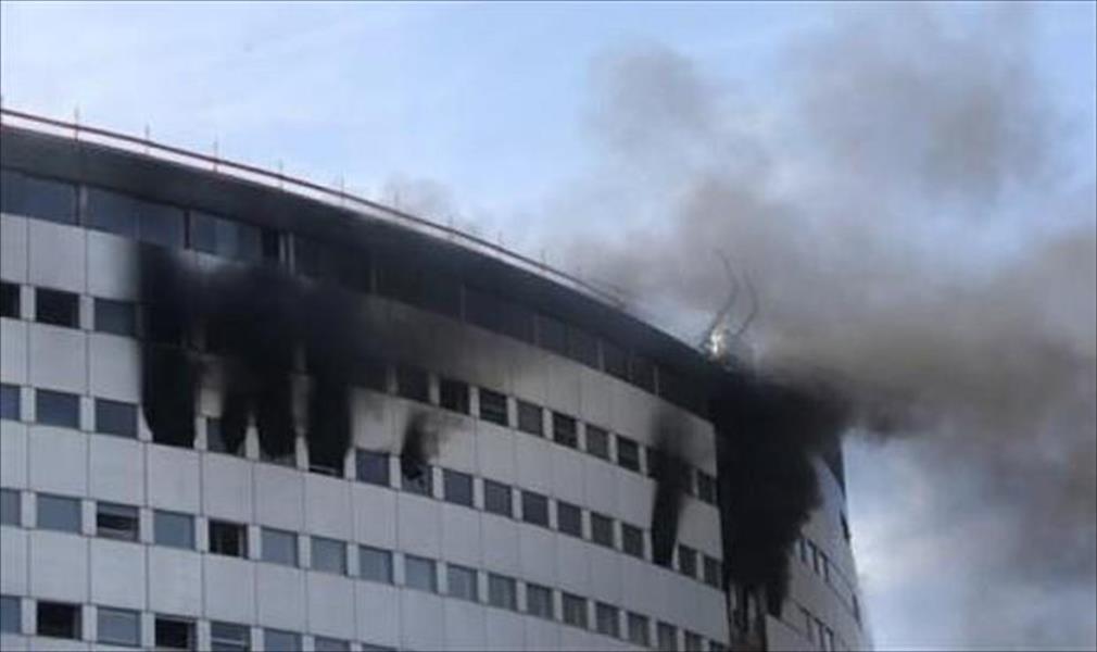 حريق في مبنى الإذاعة العامة الفرنسية