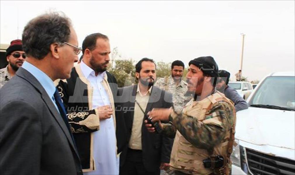 السنكي يزور «بوابة سيدي عبدالعاطي» بعد التفجير