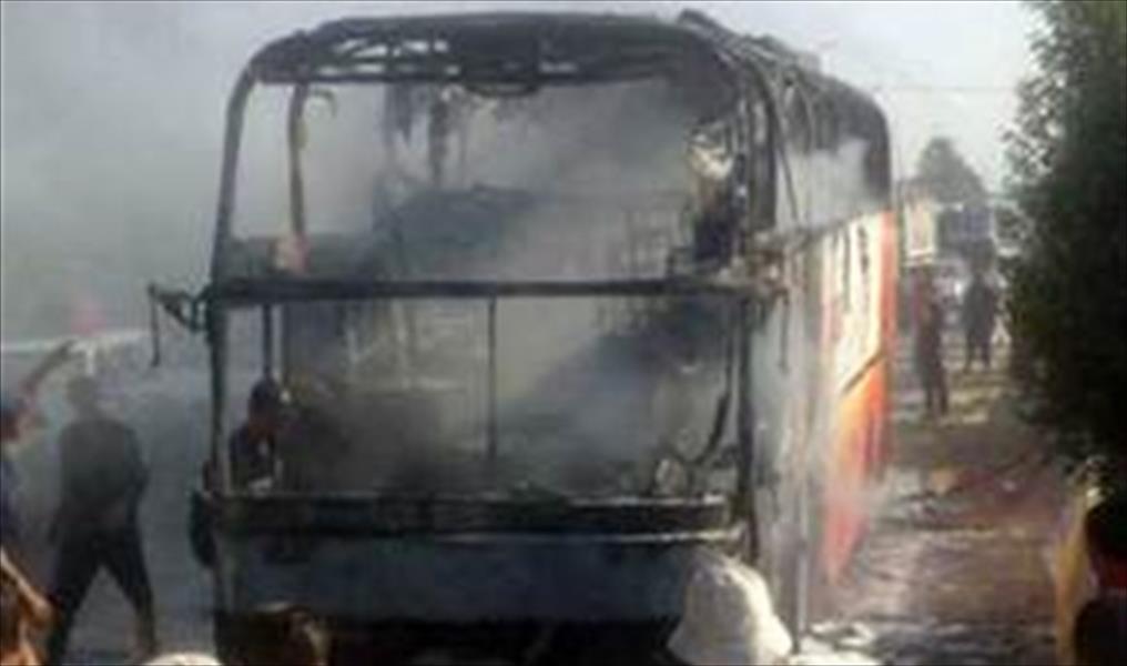 مقتل 18 طالبًا في تصادم حافلة غرب الدلتا