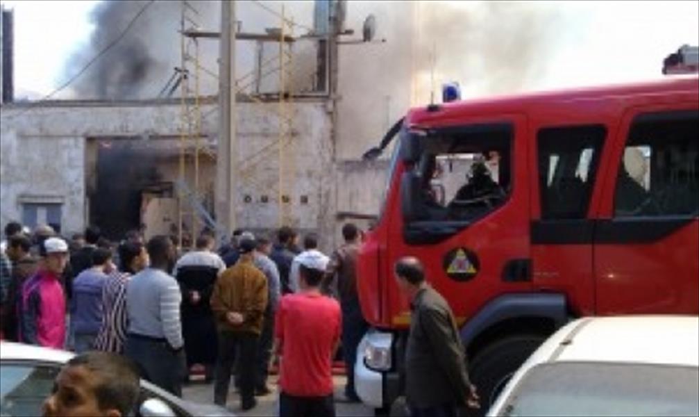 حريق هائل بمحكمة جنوب سيناء