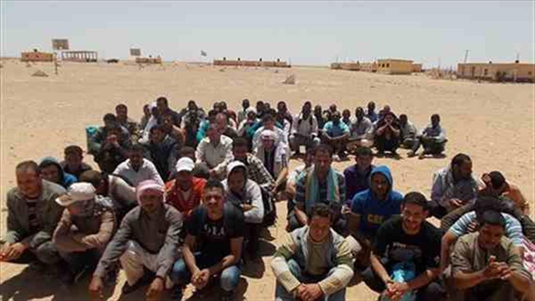 الأمن المصري يحبط تسلل 58 إلى ليبيا