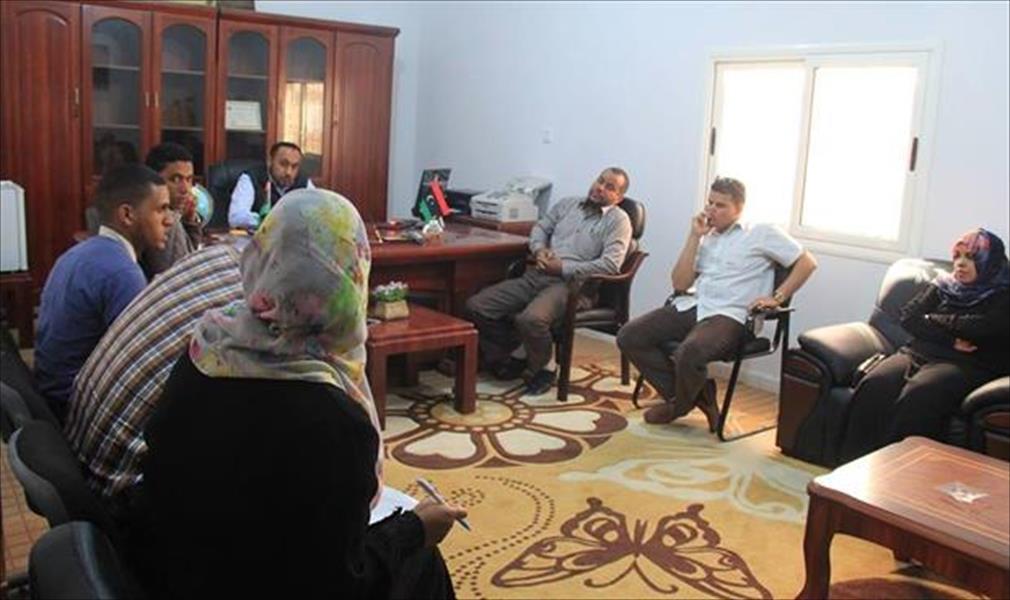 لجنة الحصر في جالو تستقبل 140 عائلة نزحت من بنغازي