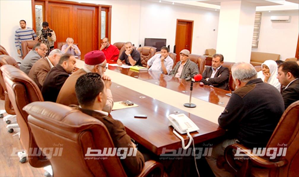 المجتمع المدني يستنكر رفض الثني لقاء وفد بلدي بنغازي