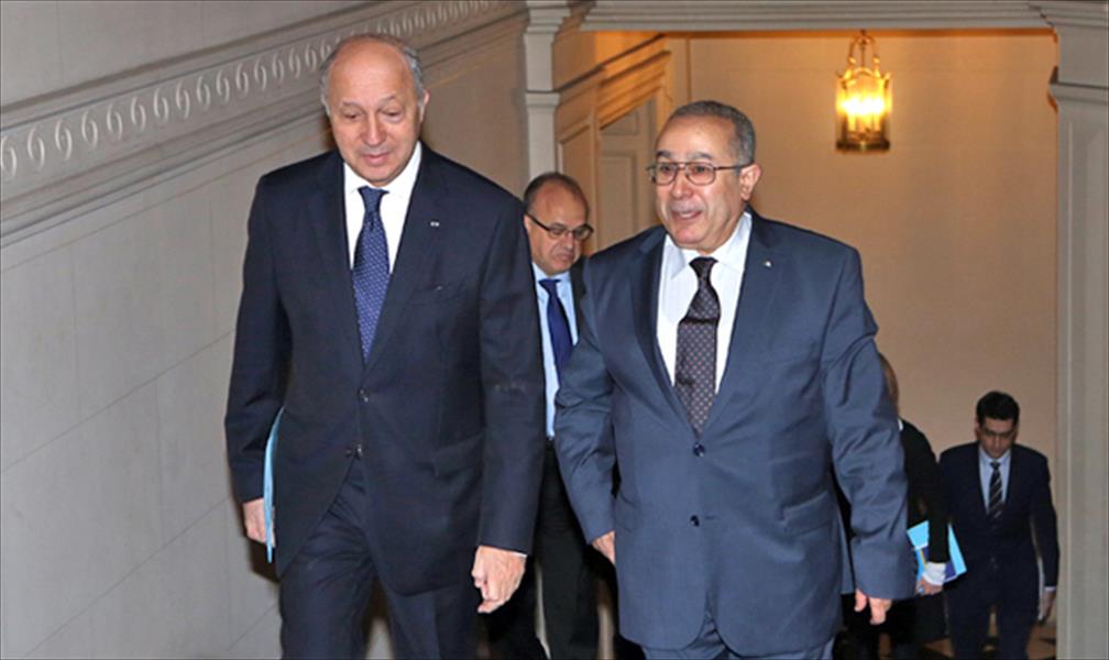 الجزائر وفرنسا تبحثان دعم الوساطة الأممية حول ليبيا