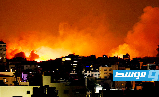 قصف إسرائيلي عنيف على غزة ليل الأحد - الإثنين
