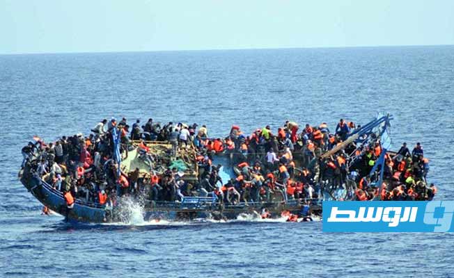 فقدان 34 مهاجرا جراء غرق مركب قبالة تونس