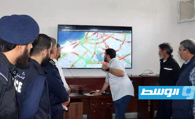 مديرية أمن طرابلس تبدأ تركيب شاشات لمراقبة الحركة المرورية بشوارع العاصمة