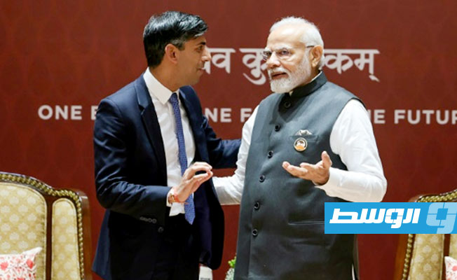 سوناك: أمام بريطانيا والهند «عمل كثير» للتوصل إلى اتفاق تجاري