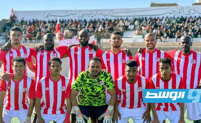 جانب من منافسات دوري الدرجة الأولى الليبي لكرة القدم. (فيسبوك)