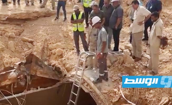 النهر الصناعي يعلن بدء إصلاح خط مياه «أجدابيا - بنغازي».. والانتهاء خلال 20 يوما