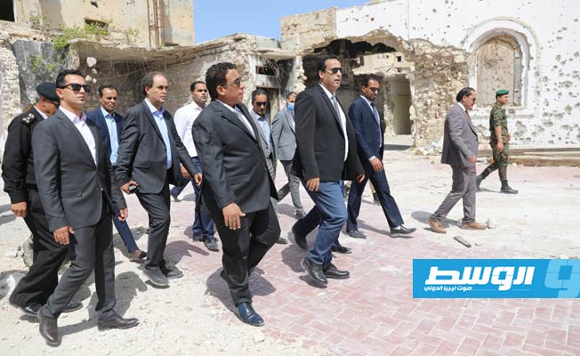 Menfi visits the Old City and the Maghar neighborhood during visit to Derna