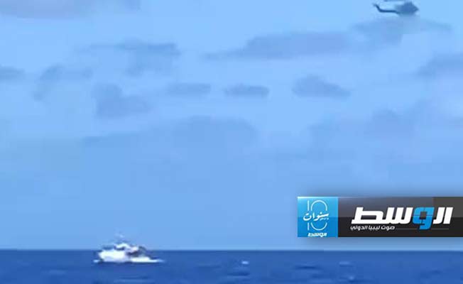 جانب من عملية إحباط تهريب المخدرات إلى ليبيا عبر البحر، السبت 25 مايو 2024 (مكتب النائب العام)