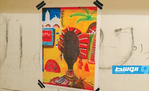 مؤسسة ورق نظمت معرضًا للفنان الراحل حسن دهيميش، في العام 2018 (فيسبوك)