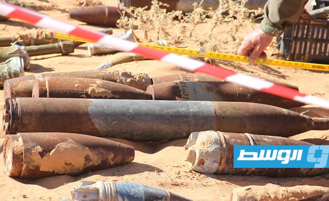 تفجير مخلفات الحروب المنزوعة من منطقة الجفارة, (وزارة الداخلية)
