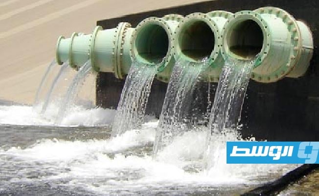 لجنة برئاسة الحرس البلدي تتابع عملية إمداد بنغازي بمياه النهر الصناعي