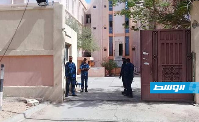 الباشا: مكتب الأمن المركزي بالبوانيس يؤمن النيابات والمحاكم في سبها