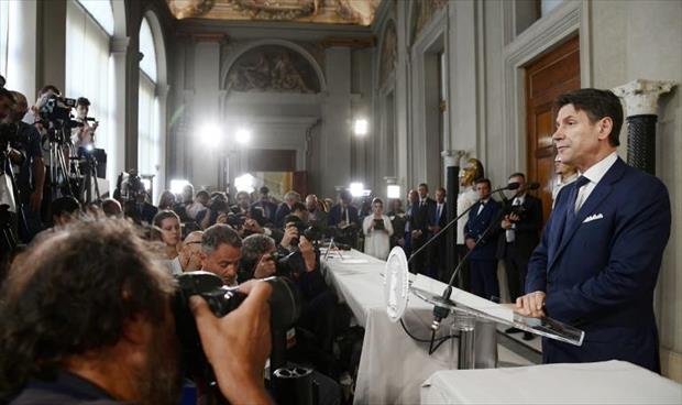 حكومة جديدة في إيطاليا تؤدي اليمين غدًا الخميس