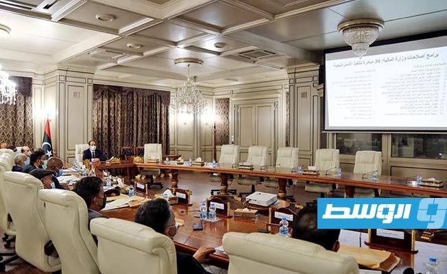 حكومة الوفاق تناقش مشروع الموازنة العامة المقترحة للعام 2020/2021