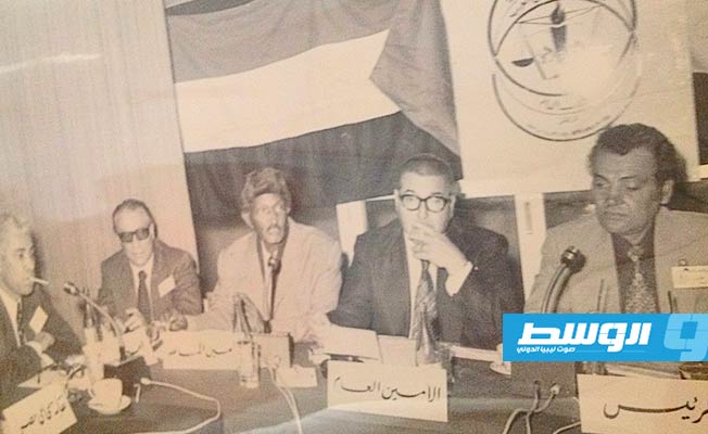 الاستاذ عبد الله مصطفى شرف الدين نقيب المحامين الليبيين
