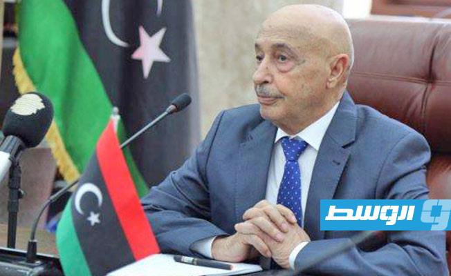 عقيلة صالح: اتفاق الصخيرات لم تنفذ منه «كلمة واحدة» وحل الأزمة ليبي بدعم عربي