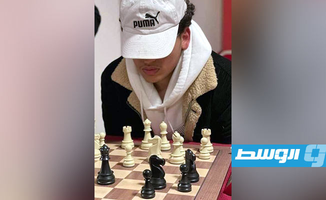 جانب من منافسات الشطرنج في ليبيا. (فيسبوك)