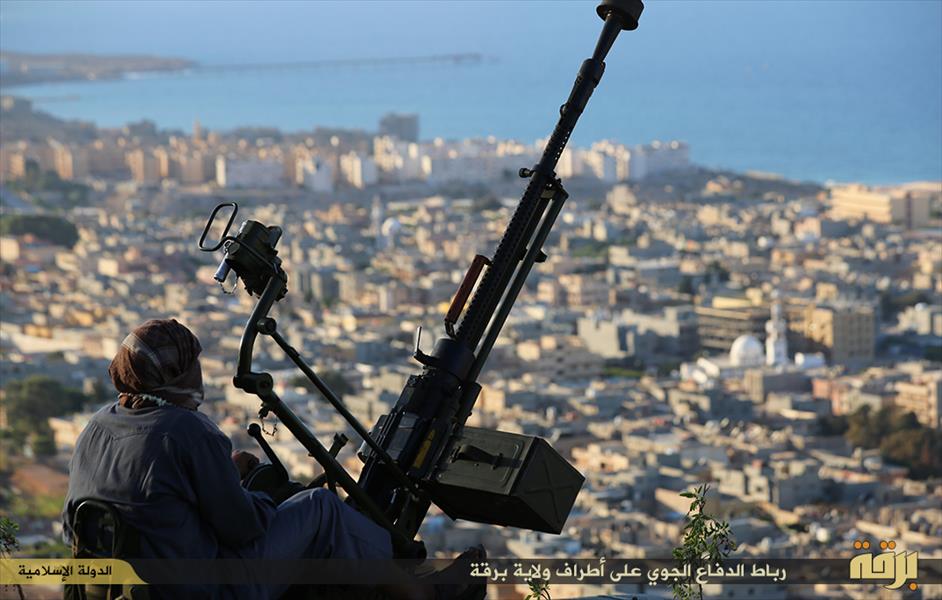 بالصور: عناصر داعش‬ تنتشر في مدينة ‫‏درنة‬