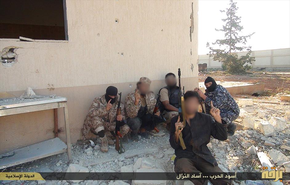 بالصور: عملية لعناصر «داعش» في بنغازي
