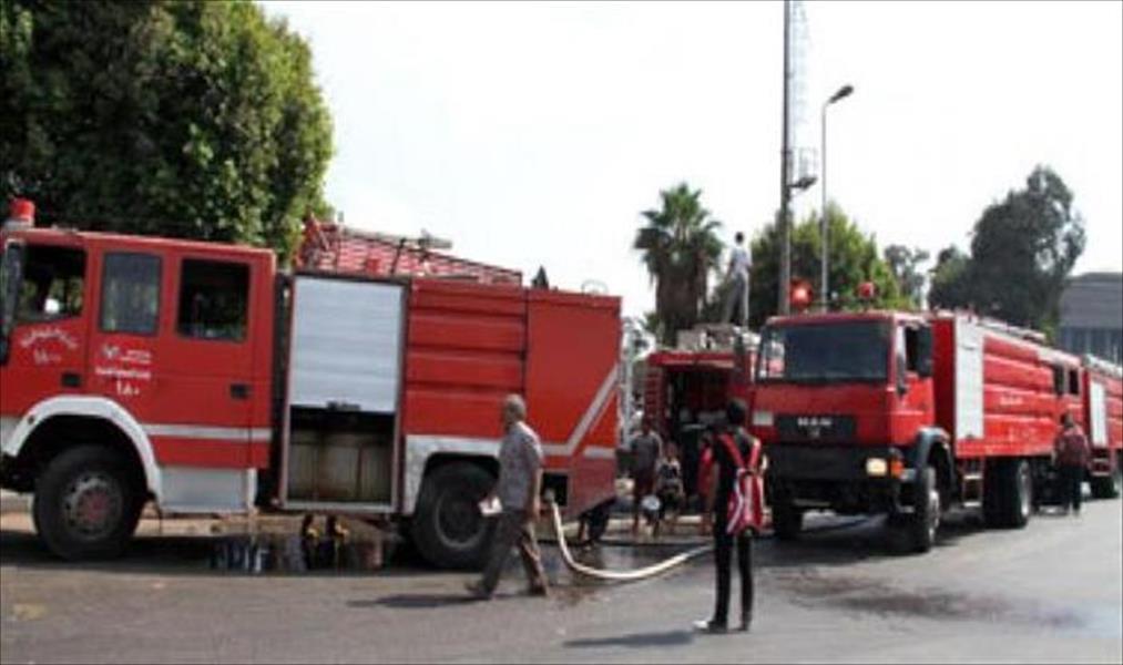 حريق بمعسكر للأمن المركزي في مصر