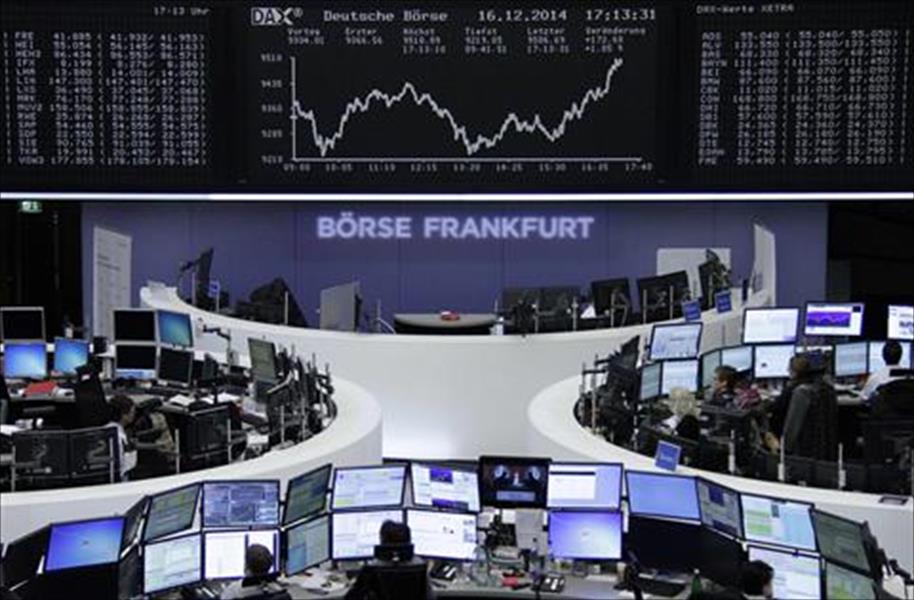 «النفط» يتسبب في هبوط جماعي للأسهم الأوروبية