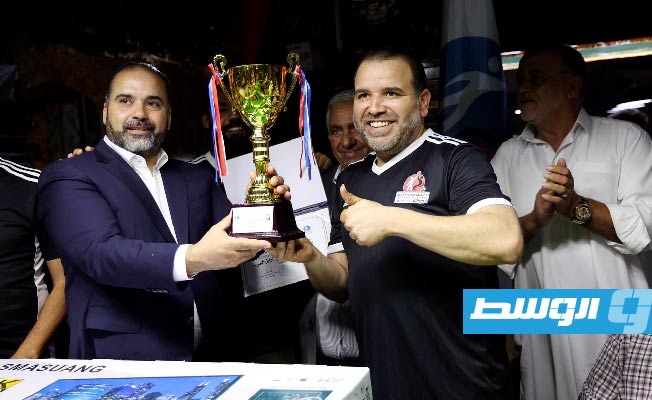 اختتام بطولة ليبيا للبلياردو لذوي الإعاقة في مصراتة. (الإنترنت).