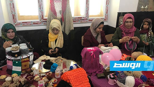 افتتاح معمل تطريز وحياكة للسيدات في طبرق