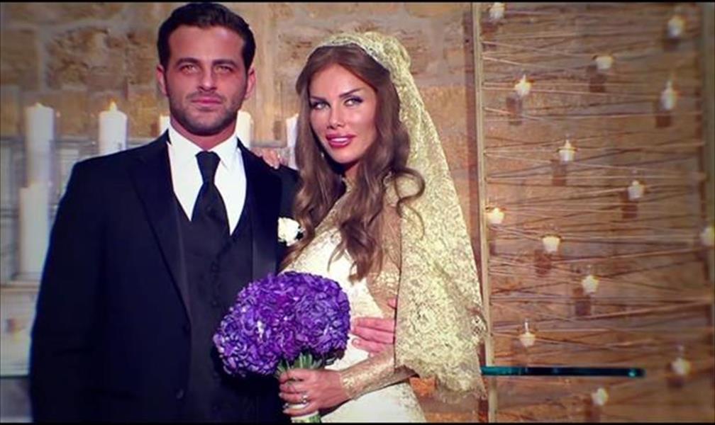 بالفيديو: نيكول سابا تحتفل بزفافها بعد 3 سنوات من زواجها
