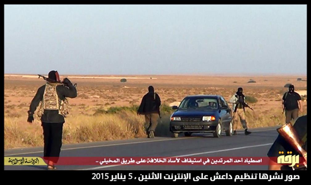 بالصور: «داعش» يعدم مواطنًا ليبيًّا شرق بنغازي
