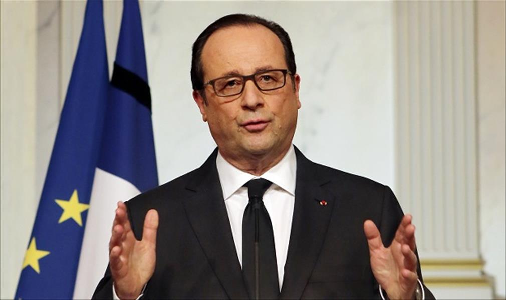 أولوند: فرنسا ستظل قوية في مواجهة العنصرية