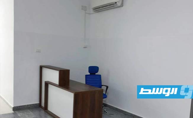 المركز الصحي أبو قرين بعد تطويره، 31 أكتوبر 2022 (جهاز تنمية وتطوير المراكز الإدارية)