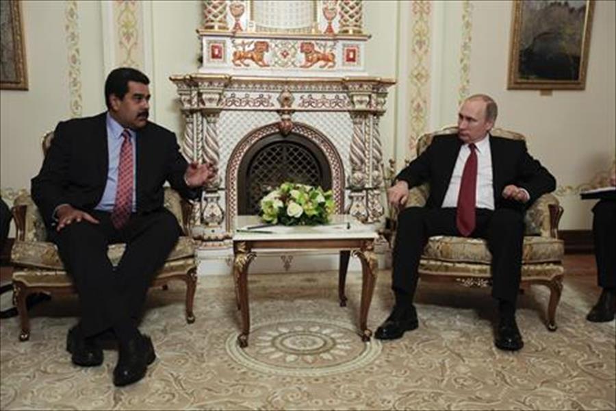 بوتين يناقش أسعار النفط مع رئيس فنزويلا