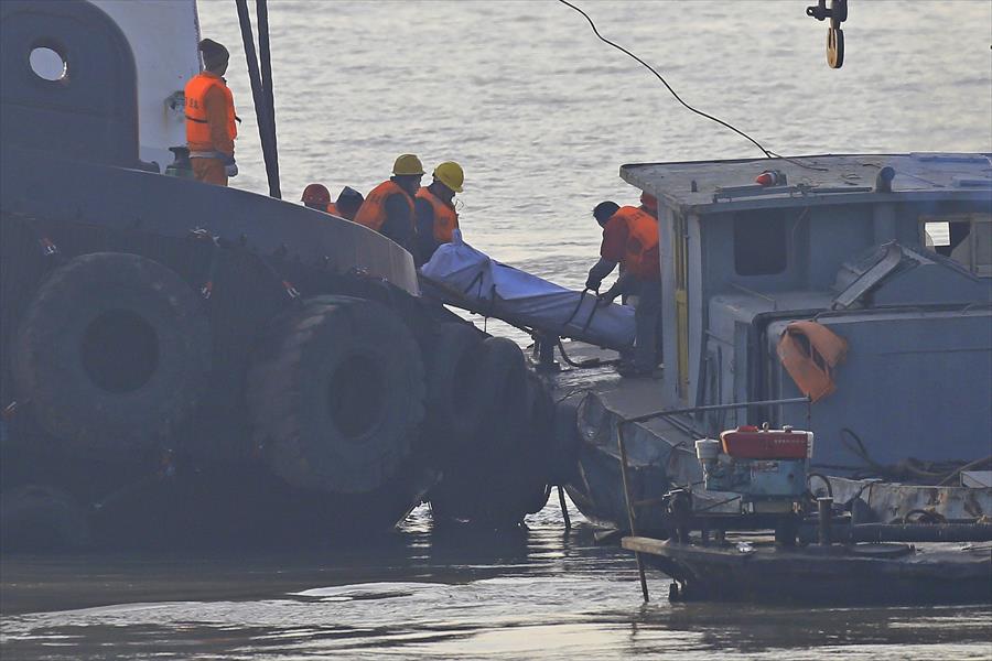 الصين: مقتل 21 وفقد آخر بعد غرق قارب في نهر يانغتسي