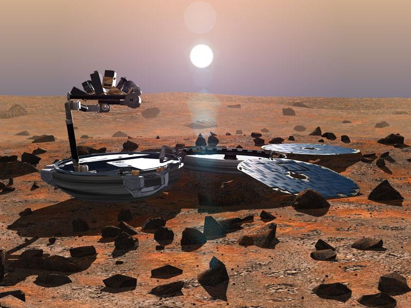 إنفوغرافيك: العثور على مركبة فضائية مفقودة على المريخ