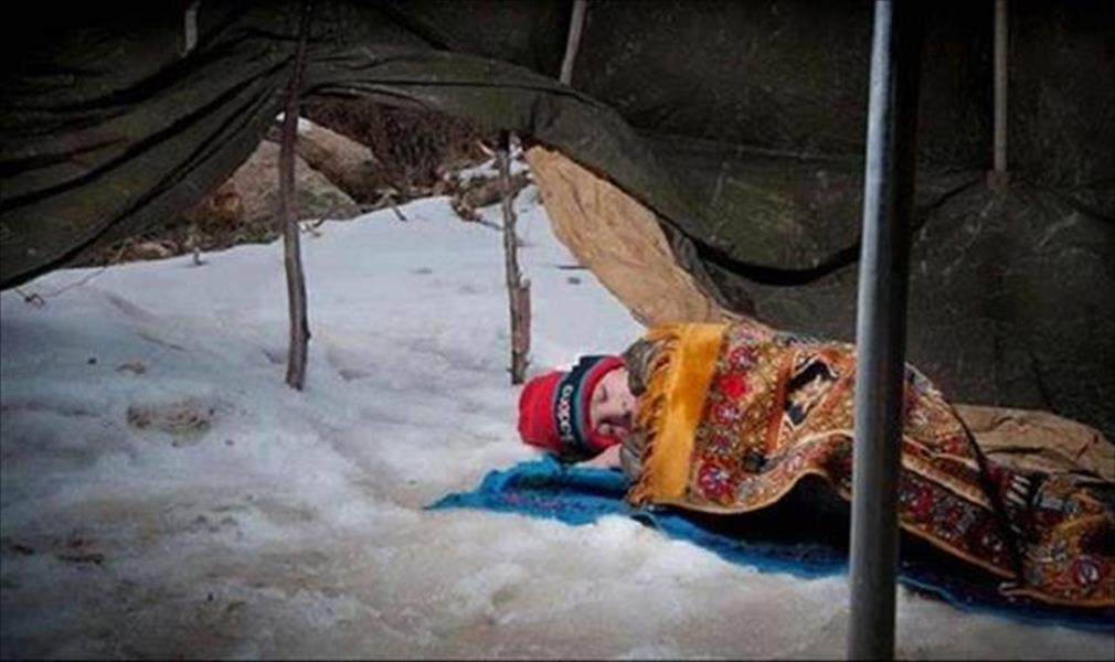 لاجئو سورية.. بين رصاص الحرب وسهام البرد القارس