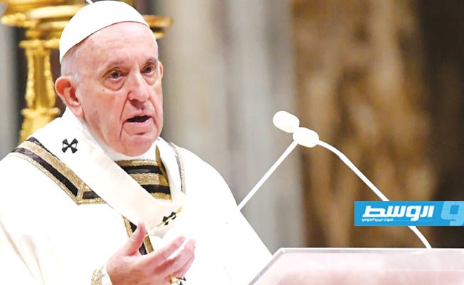 البابا فرنسيس يغرد بالروسية: «كل حرب هي استسلام مخز»