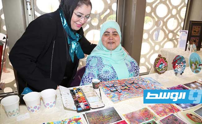 جانب من فعاليات الملتقى الأول للشابة الليبية، الأحد 30 أبريل 2023 (وزارة الدولة لشؤون المرأة بحكومة الوحدة الوطنية)