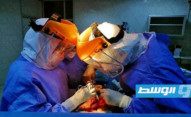إجراء ثاني عملية جراحية لمصابة بفيروس كورونا في سبها