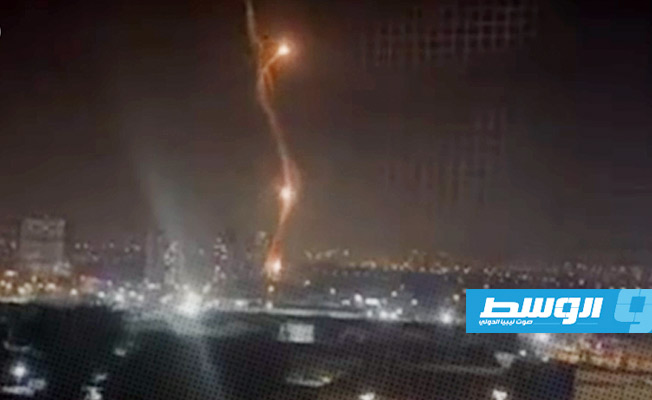 سقوط أحد صواريخ «القبة الحديدية» داخل «إسرائيل» (فيديو)