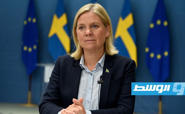 البرلمان السويدي يصوت الإثنين على تولي ماغدالينا أندرسون مجددا رئاسة الوزراء
